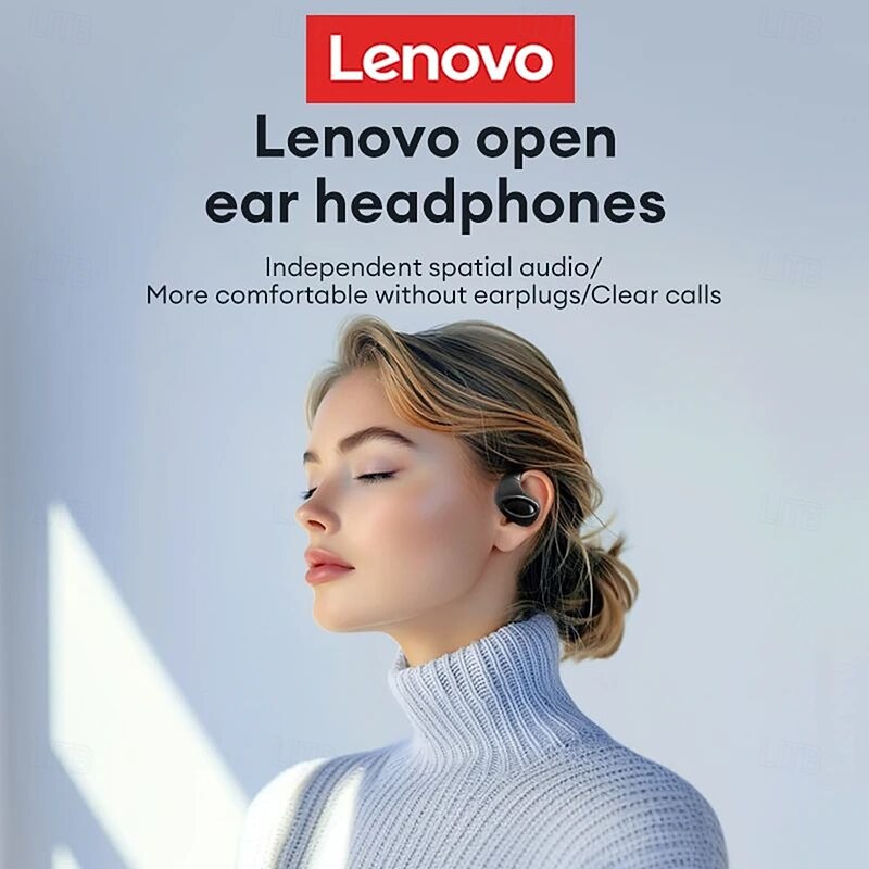 Lenovo Earphones Wireless Bluetooth 5.4 Sport Headset Ear Hook Earbuds Running HD Call Music Headphones X15 Pro Pro43