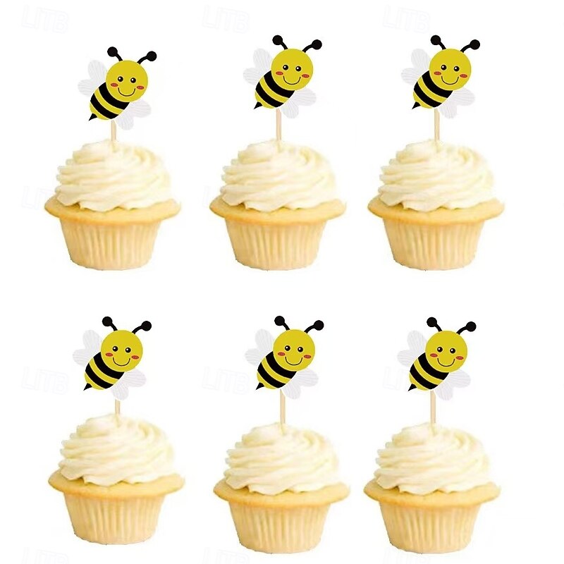 100PCS Cake Baking Decoration Picks, Disposable Fruit Skewers for Cakes, Desserts, Fruit Party Sticks, and Party Food Accessories4