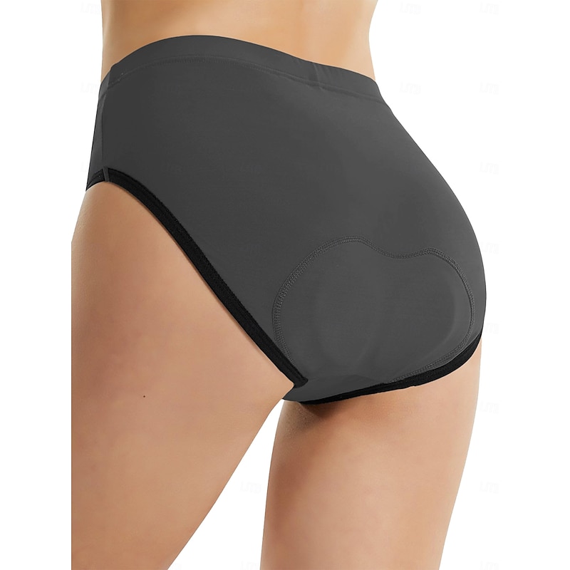 Women's Cycling Underwear Shorts Bike Briefs Form Fit Sports Soft Comfortable Black Peach Clothing Apparel Bike Wear4