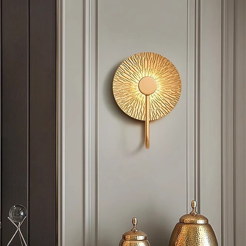 LED Wall Sconce Lamp Metal Indoor 1 Light Minimalist Wall Mount Light Home Decor Lighting Fixture Indoor Wall Wash Lights for Living Room Bedroom 110-240V