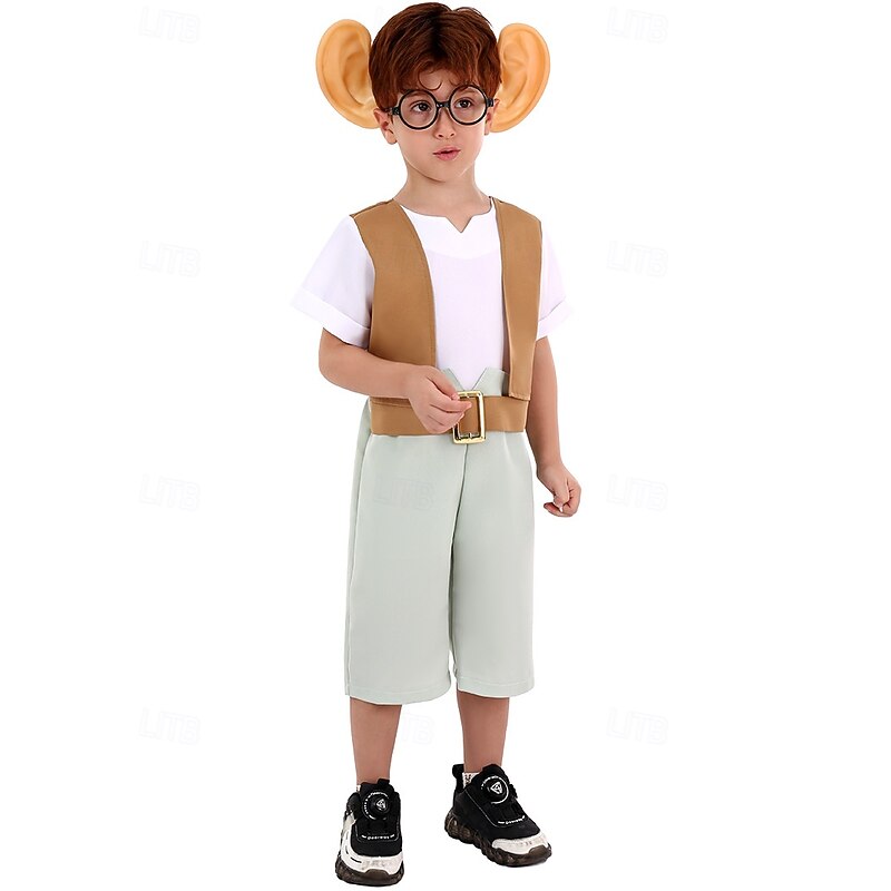 BFG The Big Friendly Giant Costume Storybook Characters Movie Cosplay for Boys Kid's World Book Day Performance Educational Dress Up School Event4