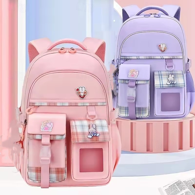 New Type of Lightweight Backpack Primary School Girls 's Backpack Large Capacity Spine Protection Wholesale Waterproof2