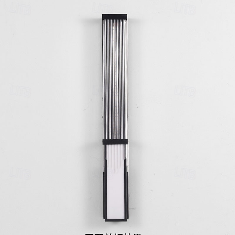 Outdoor LED Wall Lamp Metal Line Design Waterproof 80cm Lighting Indoor Wall Light Modern Bedroom Warm White Light 1PCS2