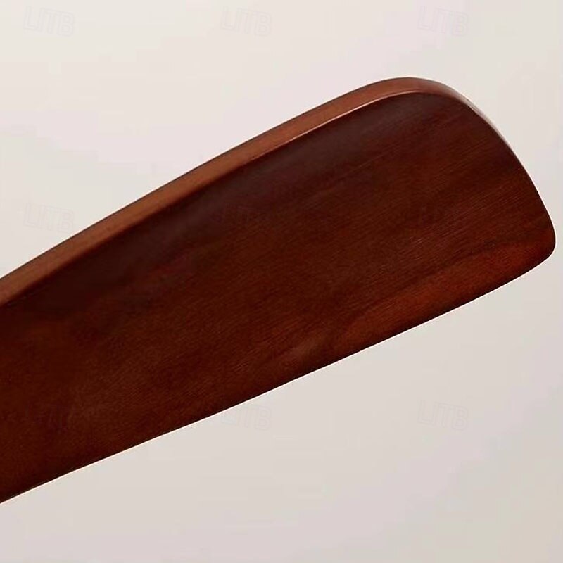 Ceiling Fan with Lights Wooden Ceiling Fan with Lights Silent Reversible DC Motor with 3 Blades for Farmhouse, Living Room, Bedroom, Office4