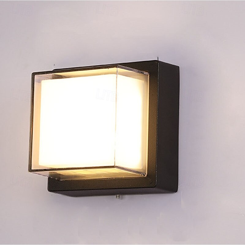 Outdoor Waterproof LED Wall Light Aluminum Alloy Material and Various Styles Modern Villa Courtyard Wall Lamp2