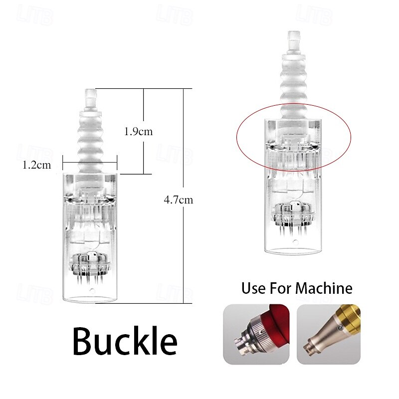 10pcs/box 12 / 36Pin Round nano Dr Pen needle Cartridge for A10 N2 M5 M7 My.m Mesotherapy BB Glow Makeup Derma Skincare Tool3