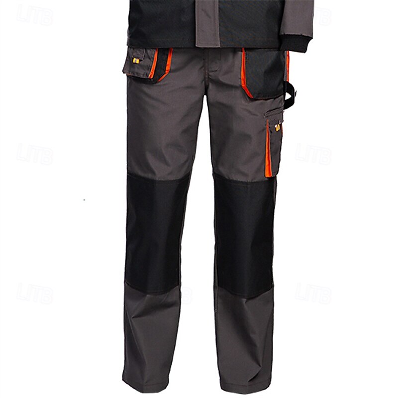 Men's Cargo Pants Hiking Pants Trousers Hiking Trousers Hiking Rain Pants Patchwork Outdoor Regular Fit Waterproof Windproof Quick Dry Lightweight Pants / Trousers Pocket Dark Gray Camping / Hiking4