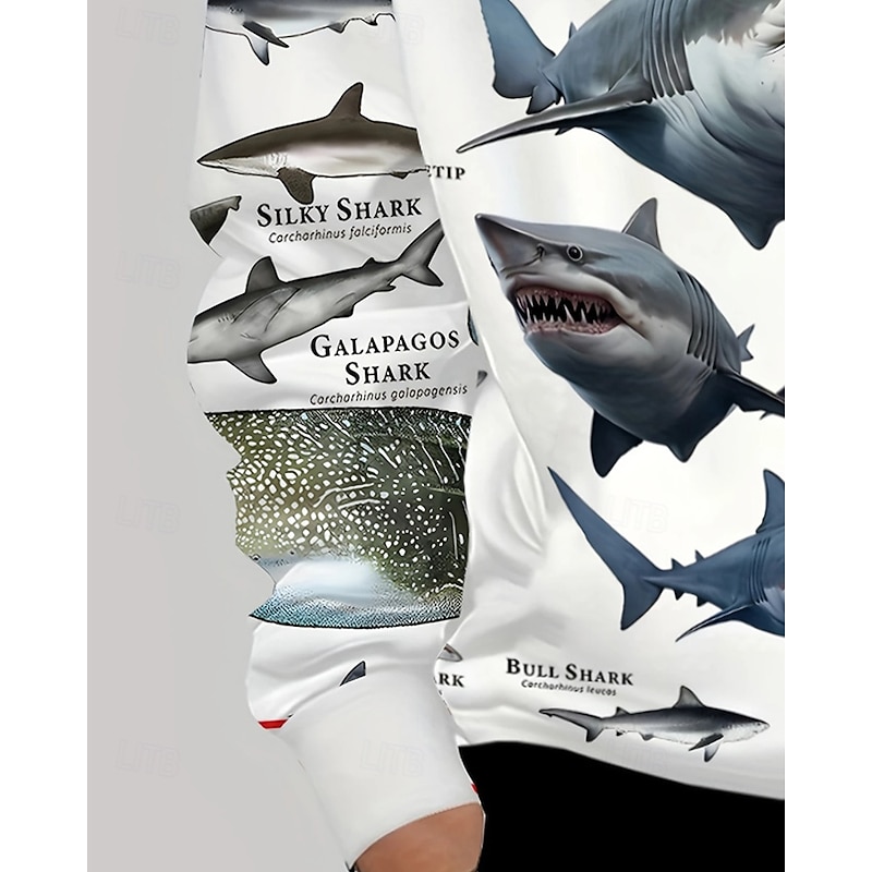 Boys' 3D Animal Hoodie Long Sleeve Spring Fall Fashion Streetwear Kids 4-12 Years Hooded Outdoor Casual Daily Regular Fit3