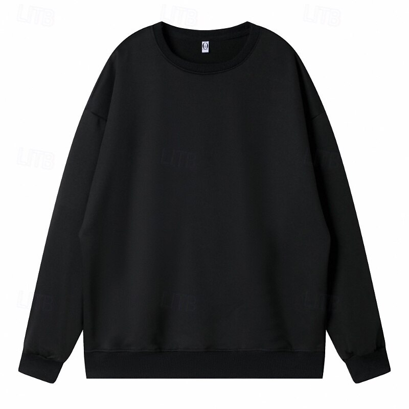 Women's Blouse Plain Modern Casual Long Sleeve Crew Neck Regular Tops Daily Holiday Going out Black White Yellow Navy Blue Purple Fall4