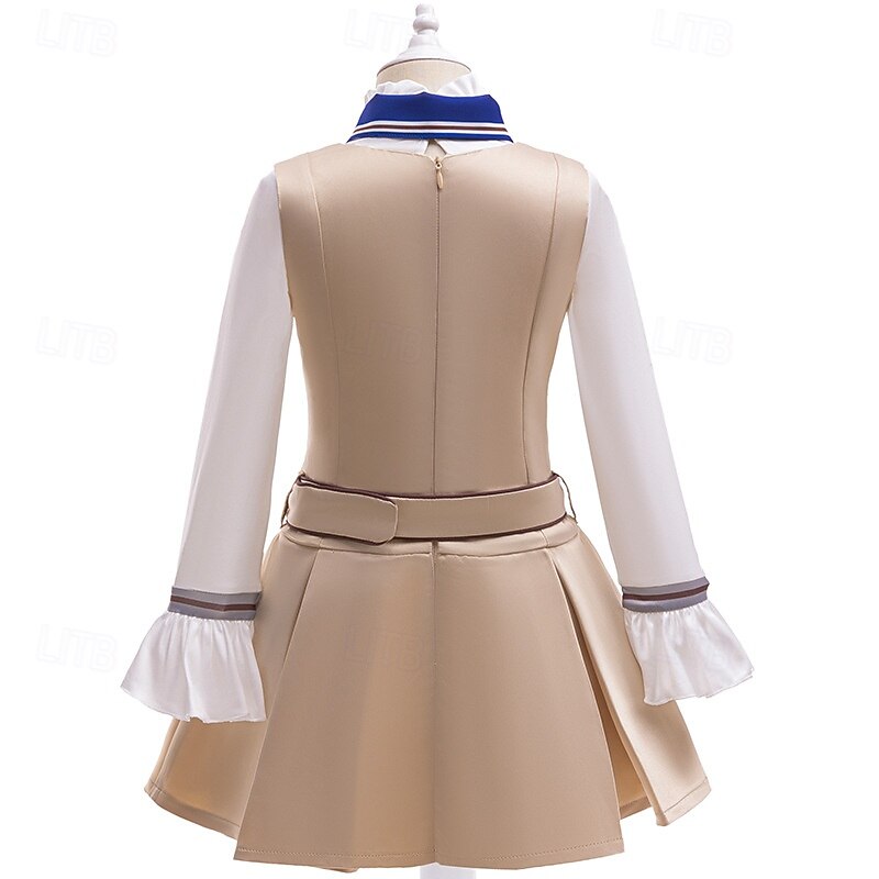 M3GAN 2.0 Doll Megan Dress Outfits Costume AI Fashion Futuristic Movie Cosplay for Girls' Kid's Halloween Carnival World Book Day Performance Party School Event Dress Up3