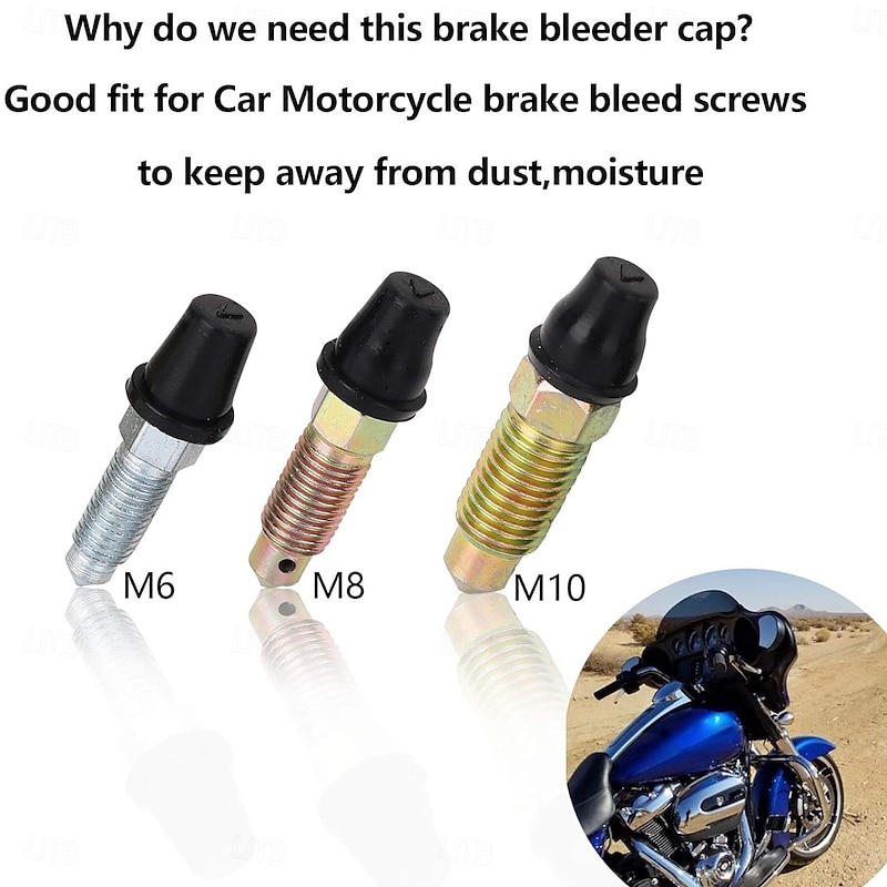 Brake Bleeder Hose One Way Check Valve, Hydraulic System Bleedingbrake Bleeder Hose, One Way Check Valve Tube Bleeding Tool Kit for Car Motorcyle Clutch4