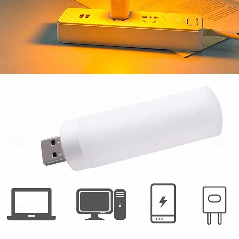 4 Pcs simulation flame lamp candle lamp dynamic flame lamp bedside mini Usb atmosphere lamp small night lamp Halloween Christmas decoration lights3