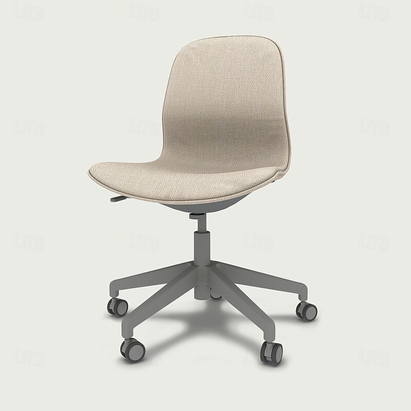 Conscious Tweed Chair Cover Suitable For Langfjall Short Back Regular Fit With Piping Machine Washable4