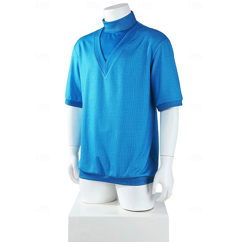 Steve T-shirt Movie Cosplay Costume Carnival Costume Dress Up Movie Cosplay for Men's Adults' Halloween Carnival World Book Day Performance Party3