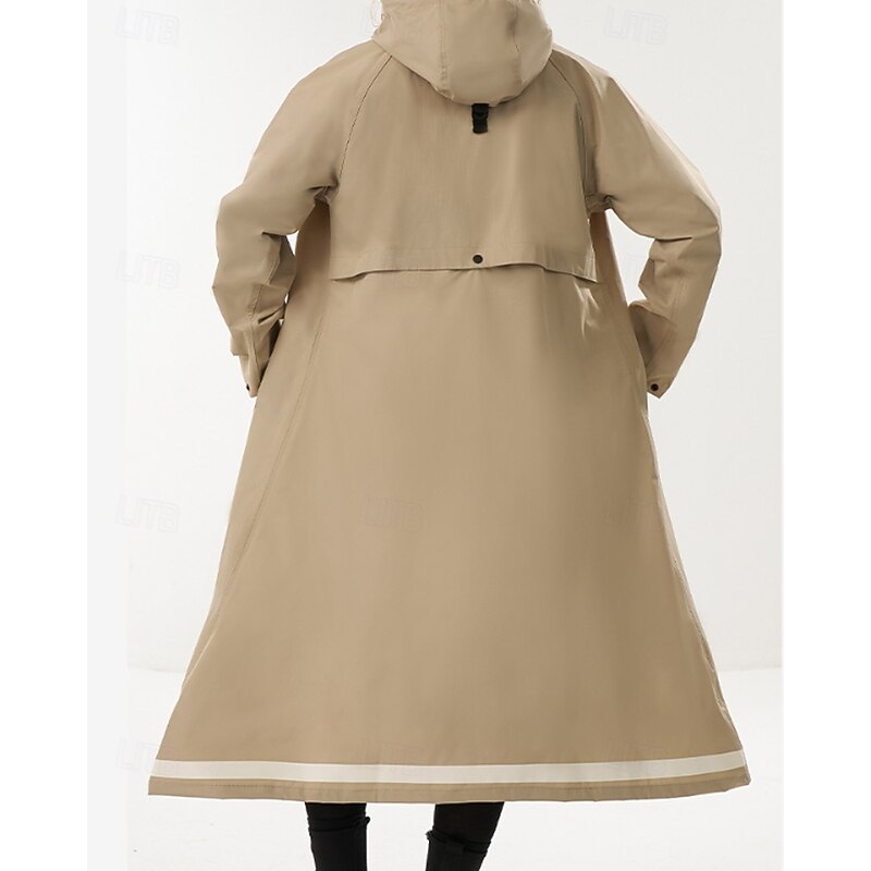 Women's Outdoor Jacket Hiking Jacket Rain Coat Outdoor Waterproof Windproof Quick Dry Lightweight Hiking Outfits Hiking Clothes Autumn / Fall Raincoat Camping / Hiking / Caving Traveling Letter3