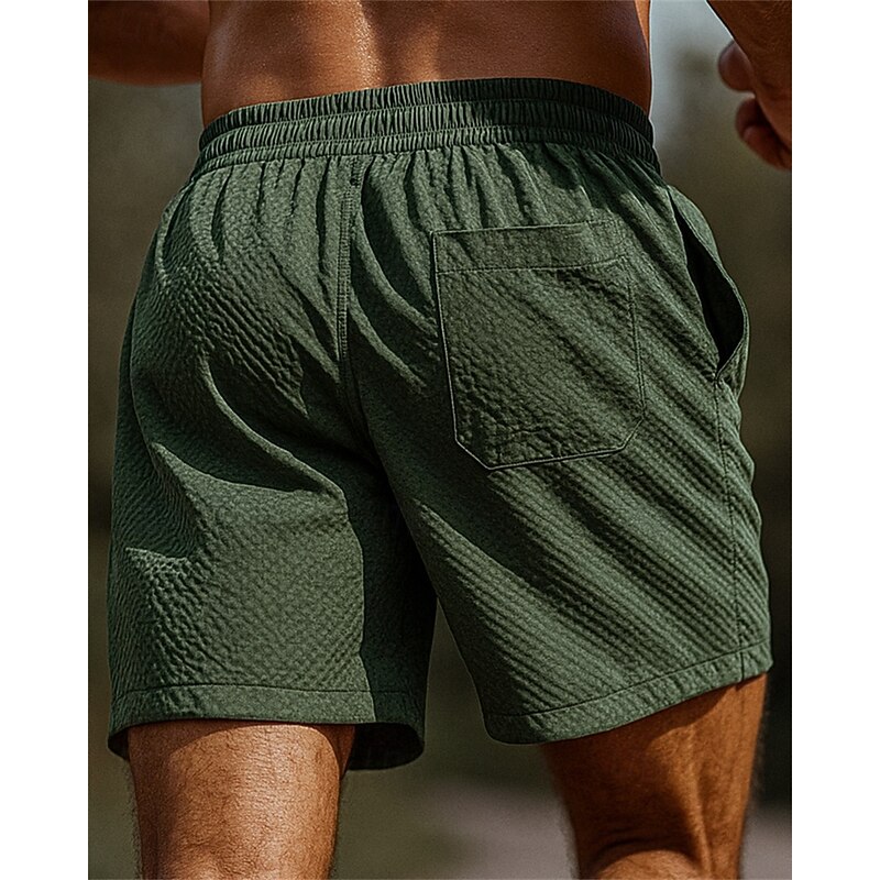 Men's Running Shorts sport shorts Outdoor Regular Fit Quick Dry Lightweight Elastic Breathable Shorts Elastic Waist Black White Tennis Golf Running M L XL XXL XXXL2