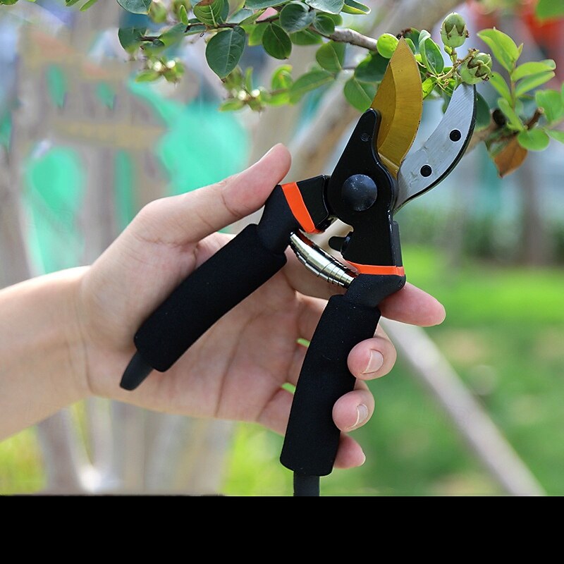 Heavy Duty Pruning Shears with Thickened SK5 Steel Blade, Effort-Saving Garden Branch Cutter for Thick Stems, Orchard, Nursery, and Landscaping Use2