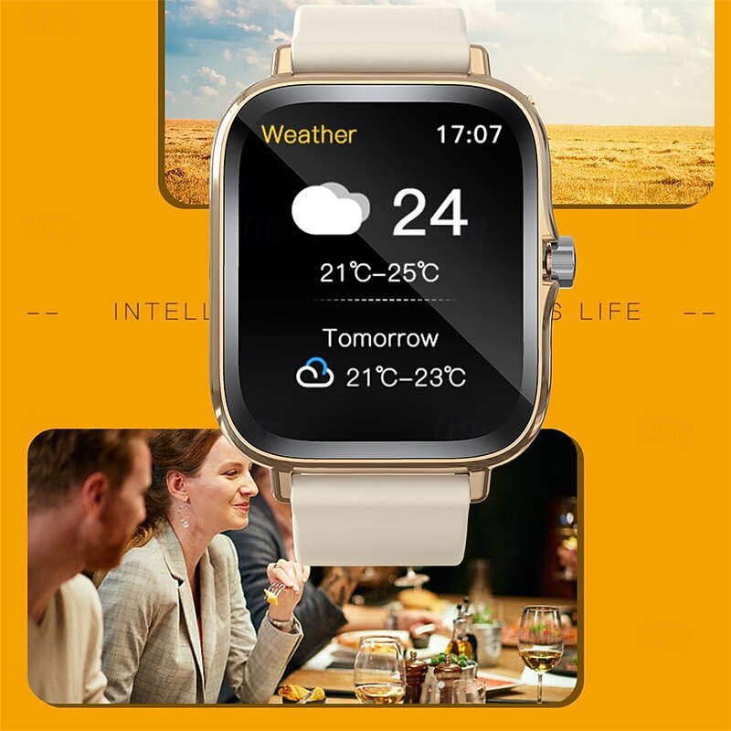 H13 Smart Watch 1.85 inch Heart Rate And Blood Pressure Smartwatch Low-Power Intelligent Step Counting Sports Call Smartwatch4