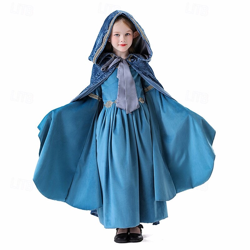 Halloween Masquerade Halloween Kid's Girls' Halloween Carnival Children's Day Carnival Performance Halloween Easy Halloween Costumes Dress Up