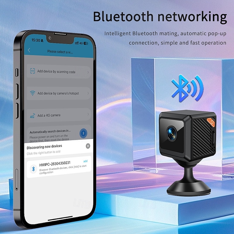 Wireless Surveillance Camera - Two-way Voice Calls Motion Detection Built-in Ap Hotspot No Internet Viewing Required Real-time Home Family And Pet Safety Monitoring4