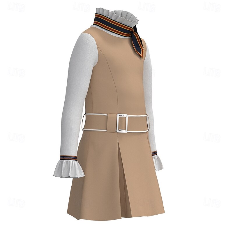 M3GAN 2.0 Doll Megan Dress Costume AI Fashion Futuristic Movie Cosplay for Women's Girls' Kid's Adults' Halloween Carnival Performance4