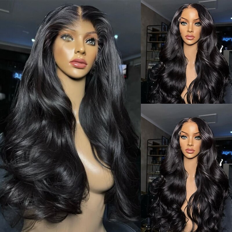 REAL HD Swiss Lace Brazilian Remy Human Hair 5x5 HD Closure Wig Ultra Thin HD Lace Front Human Hair Wigs with Baby Hair Bleached Knots Pre-Plucked For Women3