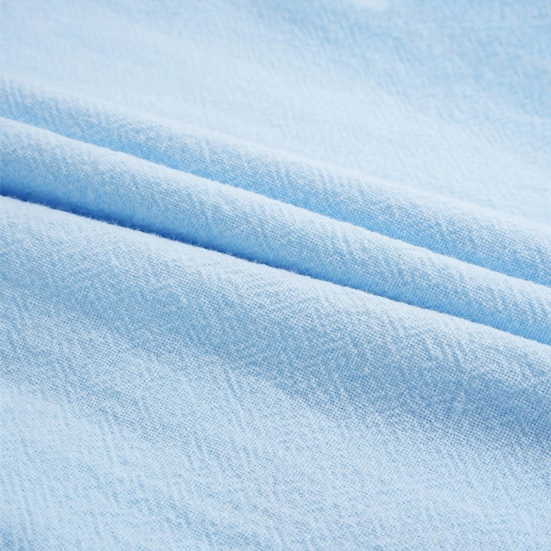 Men's Linen Shirt Summer Shirt Beach Wear Casual Shirt Button Up Shirt Plain Vacation Casual Black White Pink Navy Blue Long Sleeve Lapel N / A Clothing Apparel4