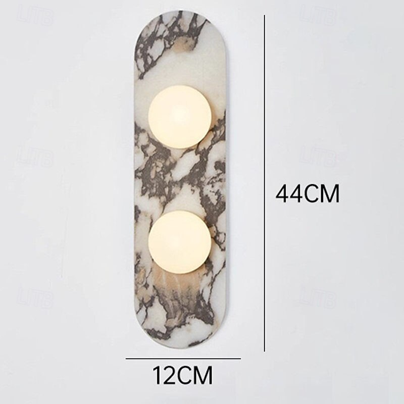 Indoor Wall Light LED 5W Liner Design Marble Living Room Bedroom Metal Wall Lights Wall Light Fixtures for Bedroom Bathroom4