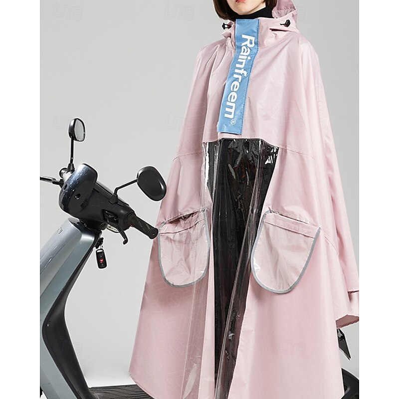 Women's Outdoor Jacket Hiking Jacket rain coat Outdoor Waterproof Windproof Quick Dry Lightweight Hiking Outfits Hiking Clothes Autumn / Fall Raincoat Running Camping / Hiking / Caving Letter & Number4