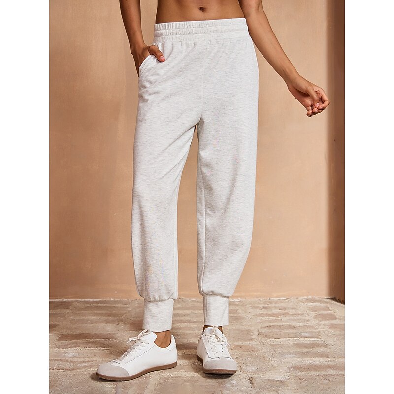 Women's Golf Pants Ivory UV Sun Protection Pants / Trousers Ladies Golf Attire Clothes Outfits Wear Apparel2