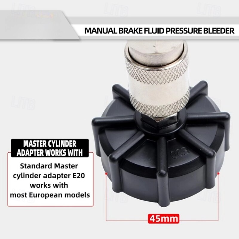 3L Brake Bleeder Car Brake Bleeder Brake Fluid Changer With 1L Suction Container For E20 (45mm)4