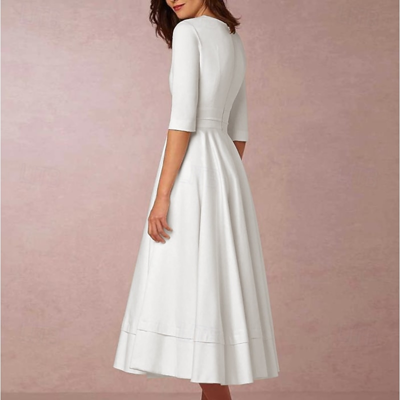 Beach Wedding Beach Simple Wedding Dresses A-Line V Neck Sleeveless Court Train Satin Bridal Gowns With Pleats Ruched dress to impress4