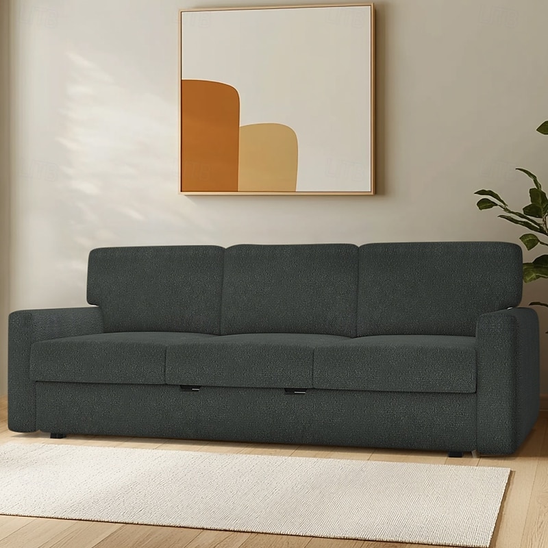 Sofa Cover Suitable For BÅRSLÖV Sofa Solid Color Quilted Polyester Slipcovers4