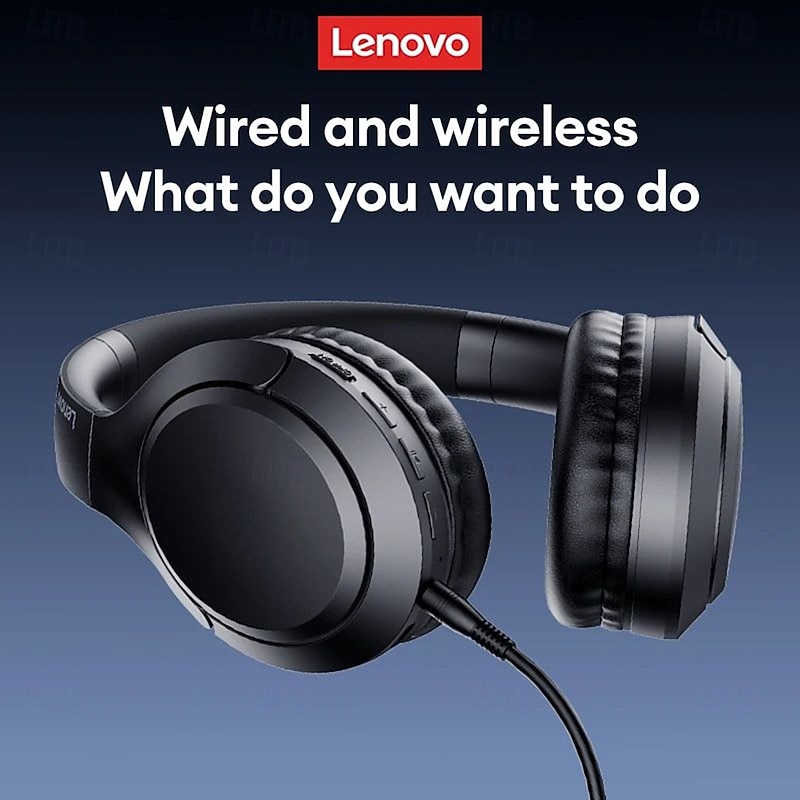 Lenovo TH53 Bluetooth V5.4 Earphone HiFi Stereo Sound with Music Mode Headphone Bulit-in 2 Mics for HD Calls Headset3