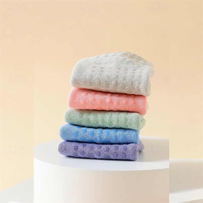 Women Non-slip Dispensing anti-odorant anti-friction Sweat-absorbent Floor Socks For Pilates Dance2