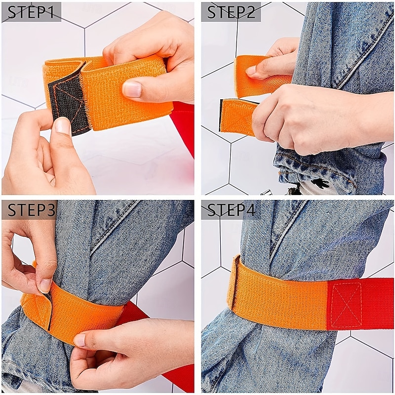 4 Legged Race Band Walker With Storage Bags Outdoor Party Game Birthday Holiday Party Team Building Field Day Picnic Game Relay Race Family Backyard Fun4