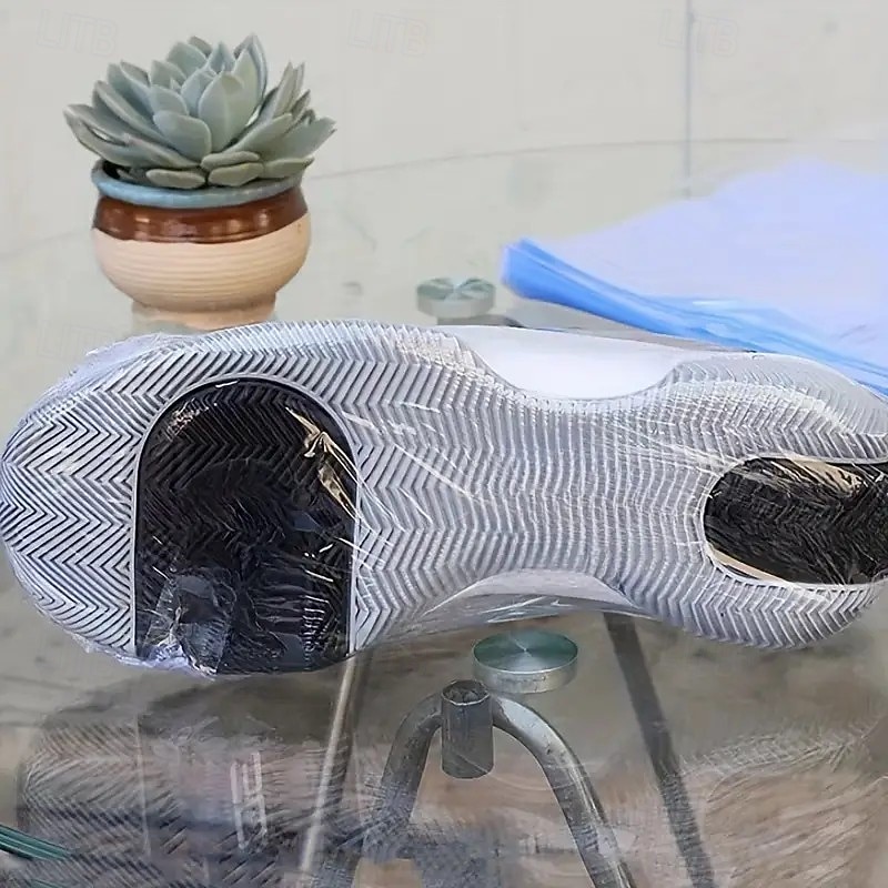 100PCS Heat Shrink Wrap Bags, Clear Shrink Film Bags for Shoe Storage, Gift Baskets, Boxes, Packaging Supplies, Transparent Sealing Film for Heat Sealer4