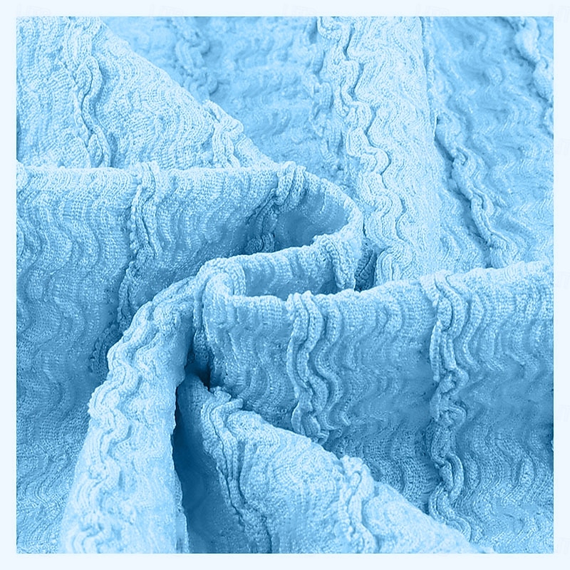 Men's Polo Shirts Golf Shirt Vacation Holiday Lapel Ribbed Polo Collar Short Sleeve Basic Modern Color Block Patchwork Buttons Summer Spring & Summer Regular Fit Pink Blue Green Turquoise Polo Shirts3