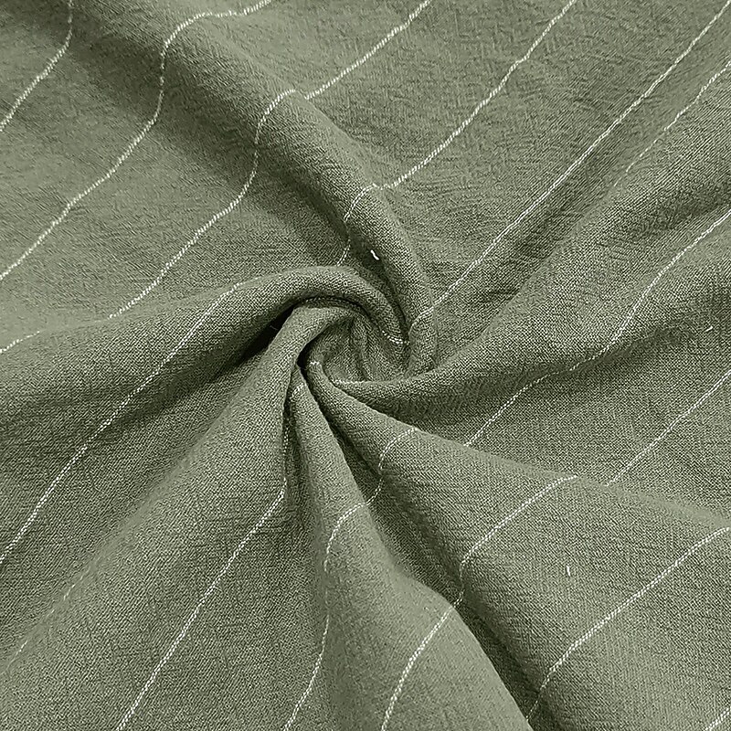 Men's Shorts Linen Shorts Summer Shorts Beach Shorts Elastic Waist Drawstring Stripe Comfort Breathable Knee Length Outdoor Casual Daily Vacation Fashion Black White Inelastic3