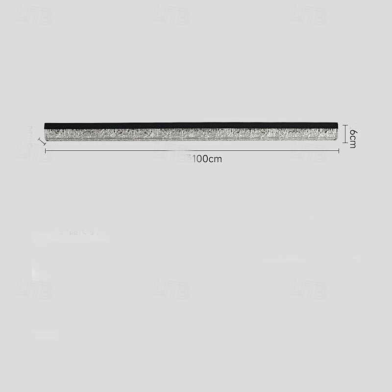 Italian-Style Minimalist Linear LED Ceiling Light, Sleek for Corridor/Entryway3