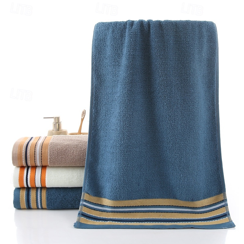 1 Piece Pure Cotton Face Towel, Class A Soft and Absorbent Thick Towel for Adults, Wholesale Household Polyester Cotton Washcloth
