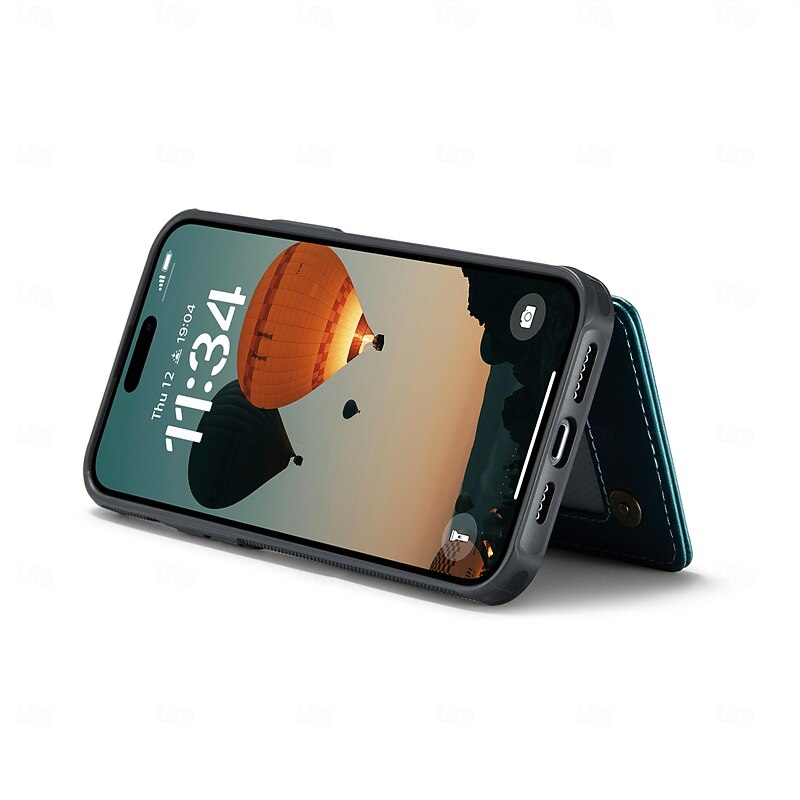 Phone Case For iPhone 17 Pro Max 17 Air 16 15 14 Pro Max Plus 16e 13 12 11 Pro Max Flip Cover Kickstand Shockproof TPU PU Leather4