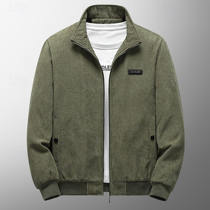 Men's Windbreaker Hiking Jacket Hiking Fleece Jacket Winter Outdoor Thermal Windproof Fleece Jackets Black Army Green Khaki Grey3