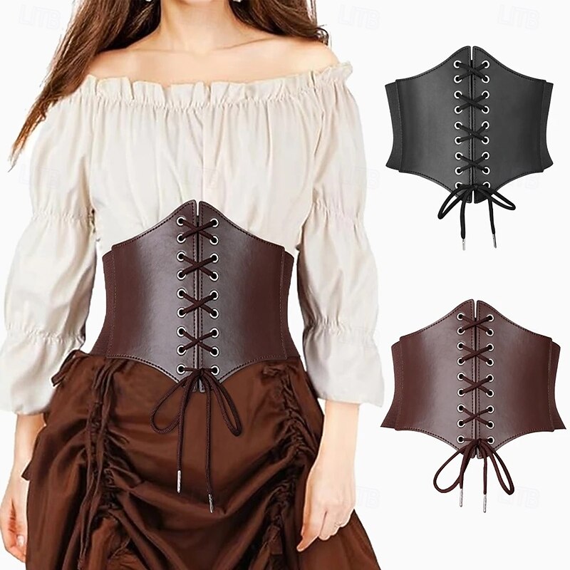 Underbust Corset Accessories Normal Fancy Dress Adults' Legguards