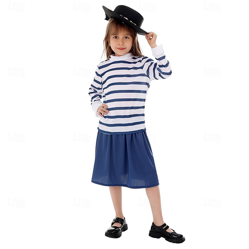 Burglar Bill Betty Bill Group Costume Storybook Characters Movie Cosplay for Boys Girls' Kid's Halloween Carnival World Book Day Performance Educational Dress Up4