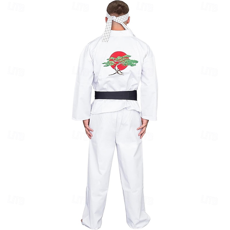 Karate Headband Mr Myagi Daniel Cobra Headband Halloween Costume Cosplay3