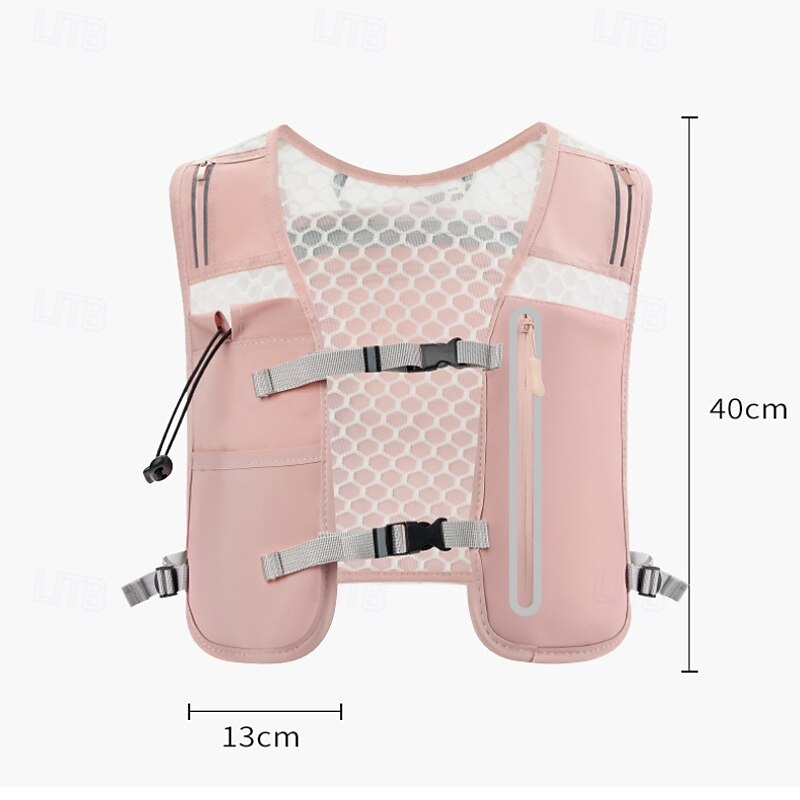 Running Vest Water Pack Hydration Vest Sun Sleeves Reflective Waterproof Quick Dry Lycra for Marathon Hiking Jogging2