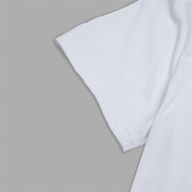 Men's T Shirt Short Sleeve V Neck Summer Plain Fashion Classic Casual Plain Street Casual Sports White Blue Gray Top Tee for Men4