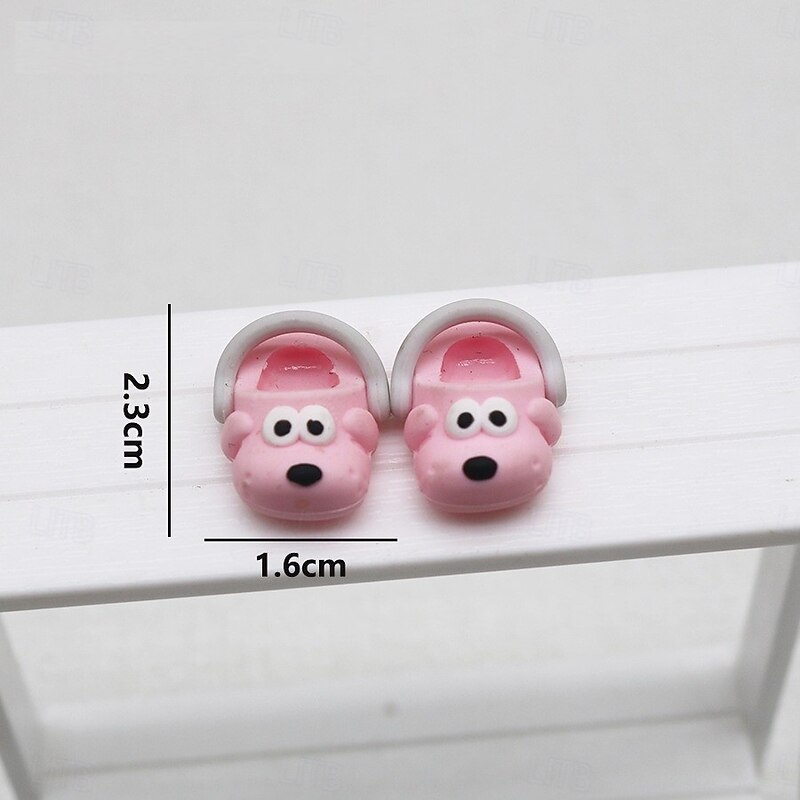 Doll Shoes ForLabubu Premium Fashion Shoes for 17 Cm Doll Accessories Labubus Dress Up Decoration Accessories Mini Finger Shoes No Doll3