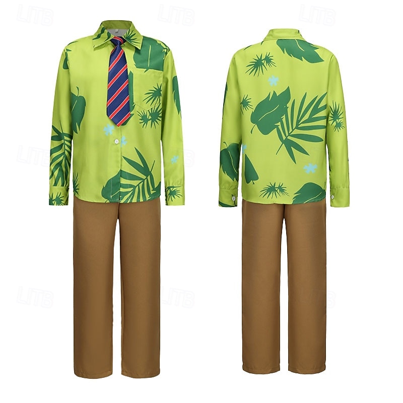 Zootopia Fox Nick Wilde Dress Outfits Costume Adventure Movie Casual Movie Cosplay for Men's Boys Kid's Adults' Halloween Carnival World Book Day Performance Educational Dress Up School Event Dress Up2